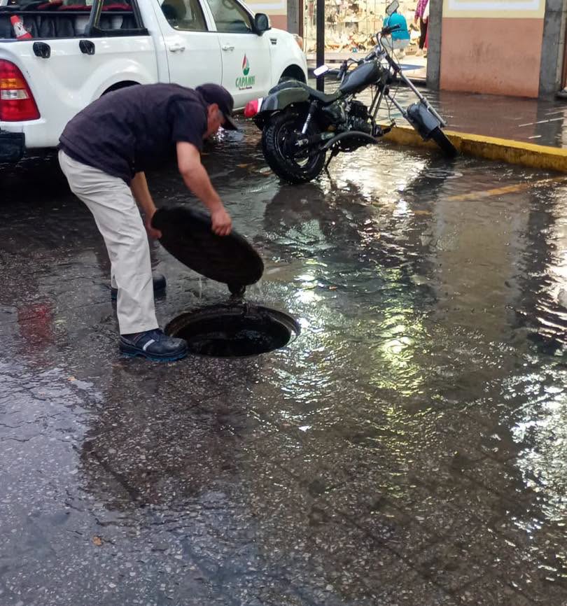 CAPAMH exhorta a la ciudadanía a evitar tirar basura en drenajes y coladeras durante la temporada de&nbsp;lluvias
