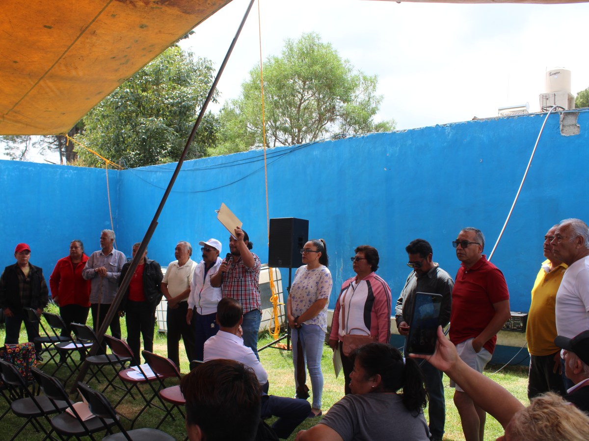 Piden ciudadanos de Ocotlán que el Ayuntamiento de Tlaxcala entregue nuevo pozo a&nbsp;CAPAO