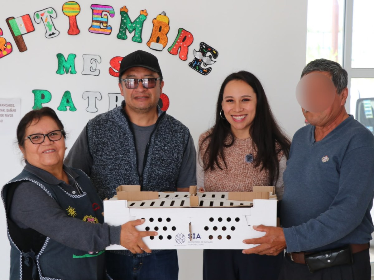 IMM Y SIA CONCRETAN ENTREGA DE 123 PAQUETES DE POLLOS EN&nbsp;IXTENCO