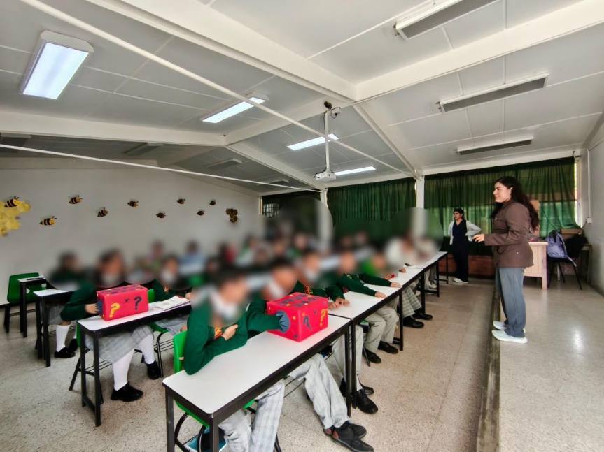 UBR IXTENCO FORTALECE EL APRENDIZAJE SENSORIAL DE ADOLESCENTES CON PLÁTICA SOBRE PERCEPCIÓN&nbsp;TÁCTIL