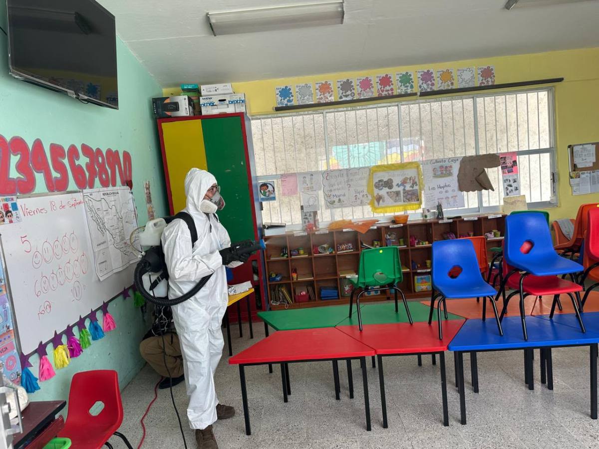 PROTECCIÓN CIVIL DE IXTENCO REALIZA CAMPAÑA DE CONTROL DE PLAGAS EN INSTITUCIONES&nbsp;EDUCATIVAS