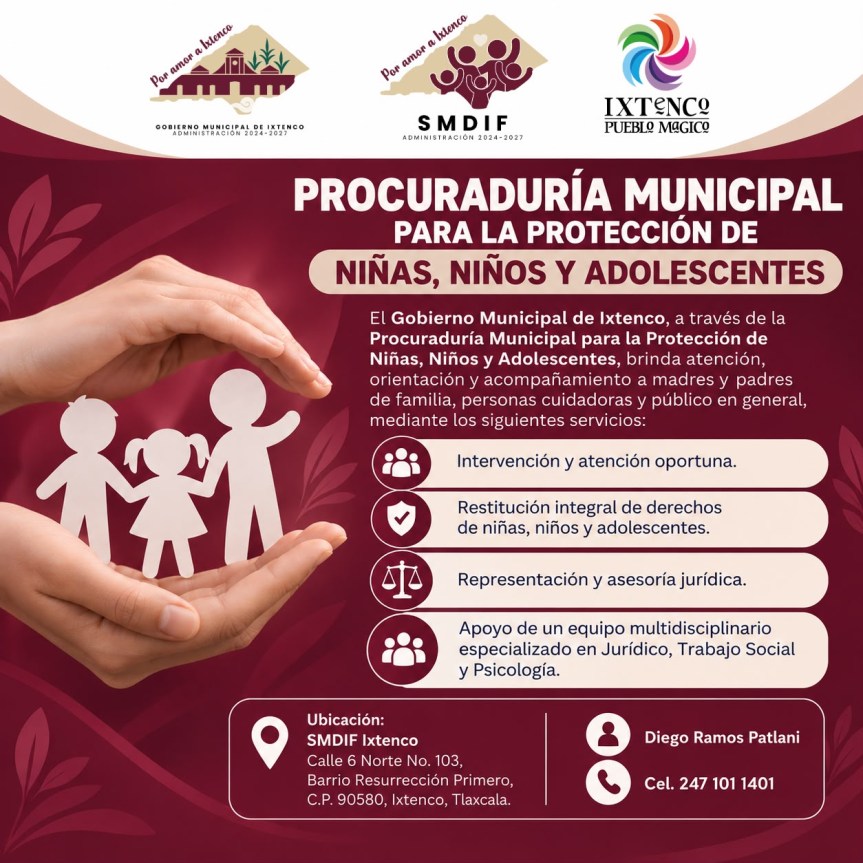 GOBIERNO MUNICIPAL DE IXTENCO FORTALECE LA PROTECCIÓN DE NIÑAS, NIÑOS Y&nbsp;ADOLESCENTES