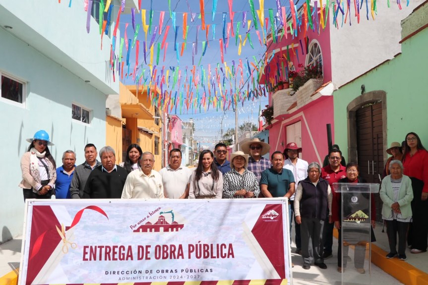 ALINE LAZO ENTREGA OBRA INTEGRAL EN CALLE 6 NORTE; GOBIERNO Y CIUDADANÍA SUMAN&nbsp;ESFUERZOS