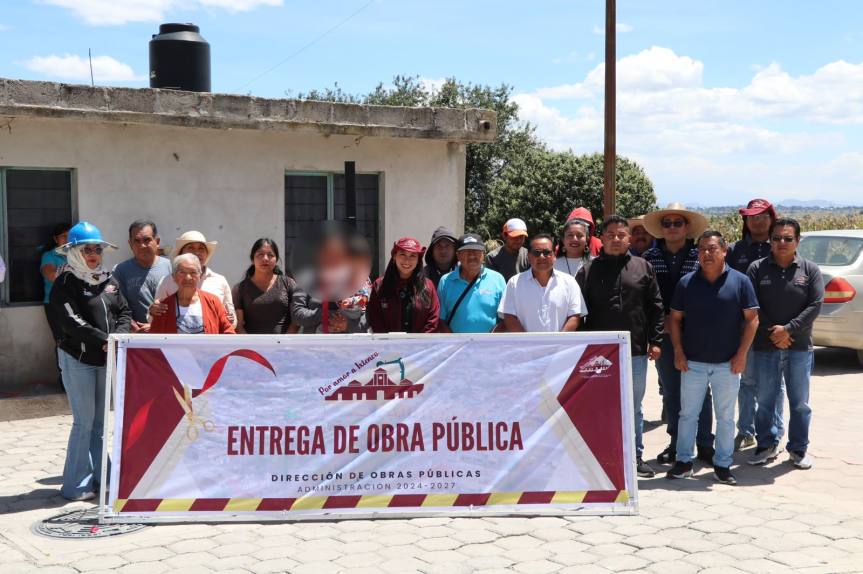 ALINE LAZO ENTREGA OBRA DE DRENAJE SANITARIO Y ATIENDE UNA PETICIÓN DE&nbsp;AÑOS
