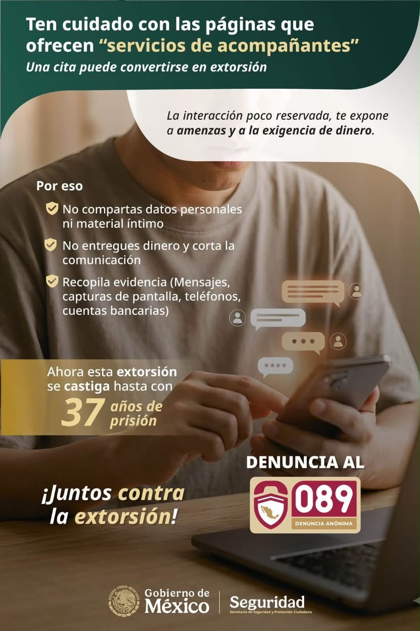 IXTENCO REFUERZA ACCIONES PREVENTIVAS CONTRA LA EXTORSIÓN&nbsp;DIGITAL