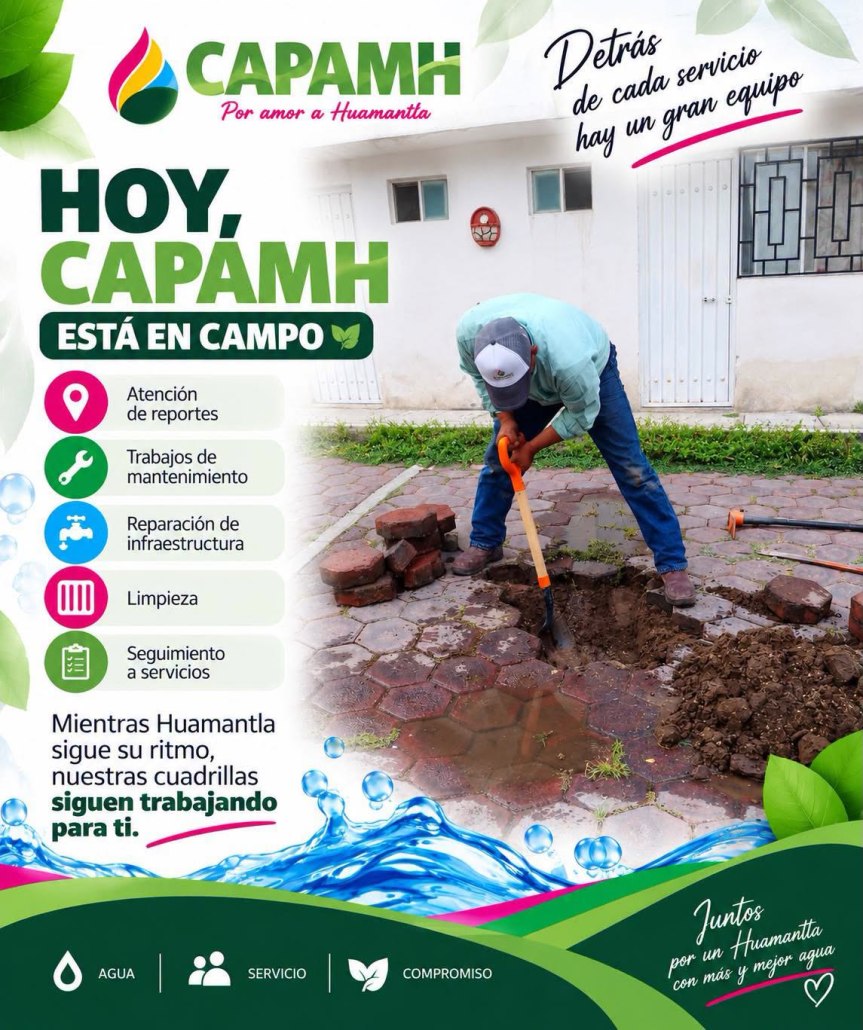 HOY, CAPAMH ESTÁ EN&nbsp;CAMPO