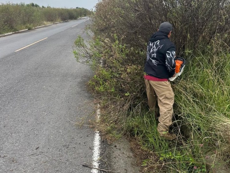 PROTECCIÓN CIVIL DE IXTENCO REALIZA MANTENIMIENTO PREVENTIVO EN EL CAMINO VIEJO A LA&nbsp;ERMITA